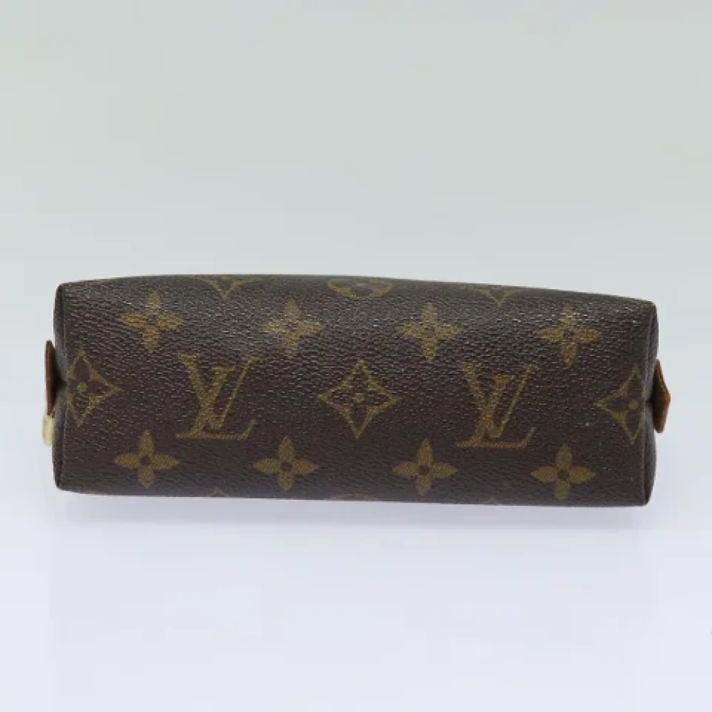 Louis Vuitton Vintage Pre-owned Canvas pouches Brown Dames