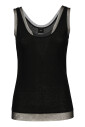 pull-en-coton-noir-col-rond-col-en-v-tulle