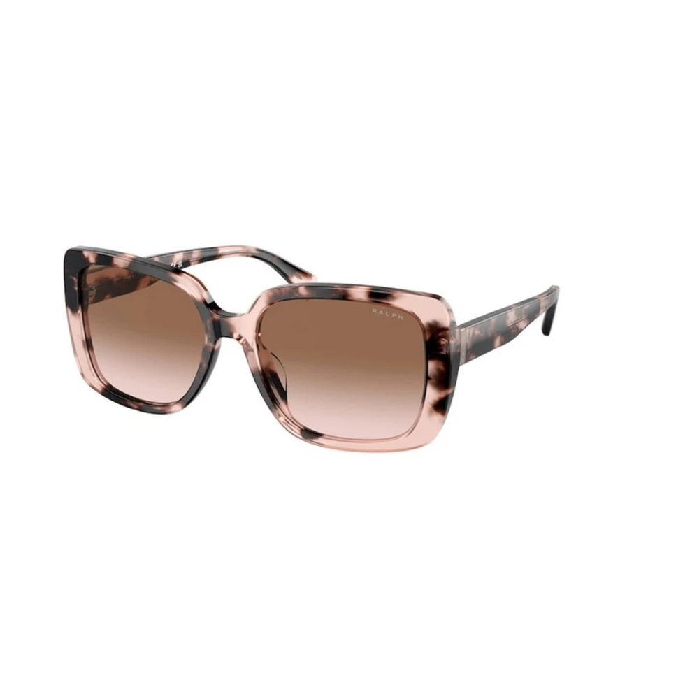 Ralph Lauren Women's Brown Woman Ra5298u 605813 Sunglasses Acetate Pink Squared Normal Shaded - Image 3