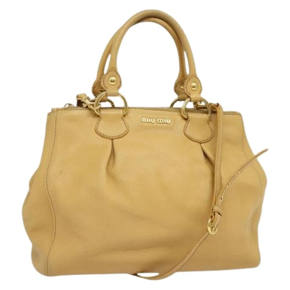 Pre-owned > Pre-owned Bags > Pre-owned Handbags - - Miu Miu Pre-owned - Modalova