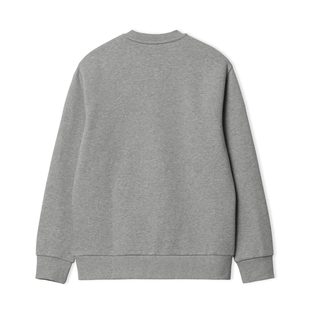 Carhartt WIP Ruimvallende Sweatshirt 58% Katoen 42% Polyester Gray Heren