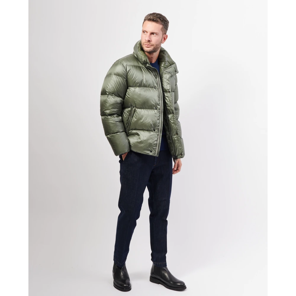 Afterlabel Militair Groene Donsjas Chamonix Stijl Green Heren