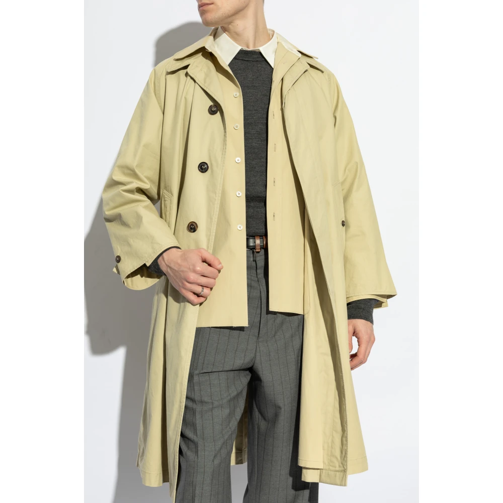 Maison Margiela Katoenen trenchcoat Beige Heren