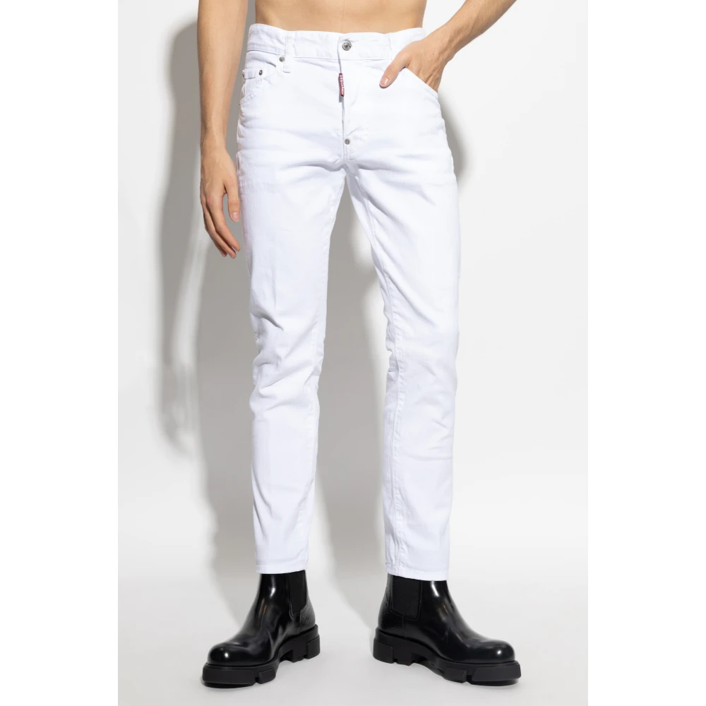 Dsquared2 Jeans Skater White Heren