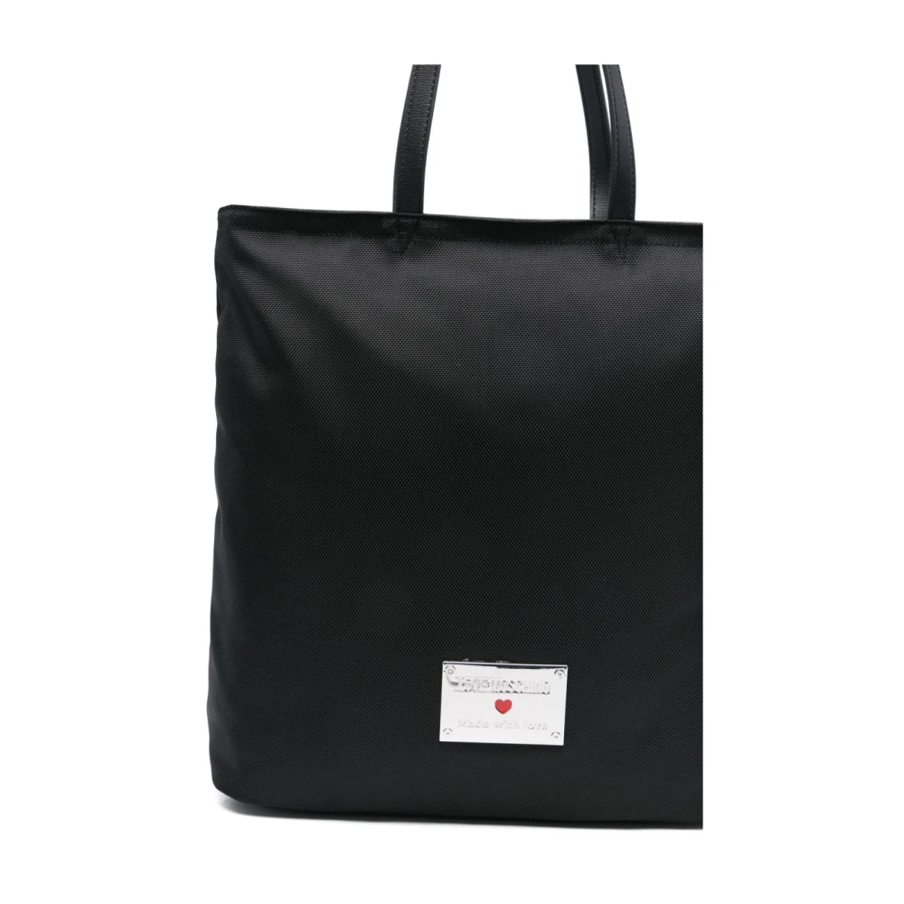 Love Moschino Zwarte Toprits Handtas Black Dames