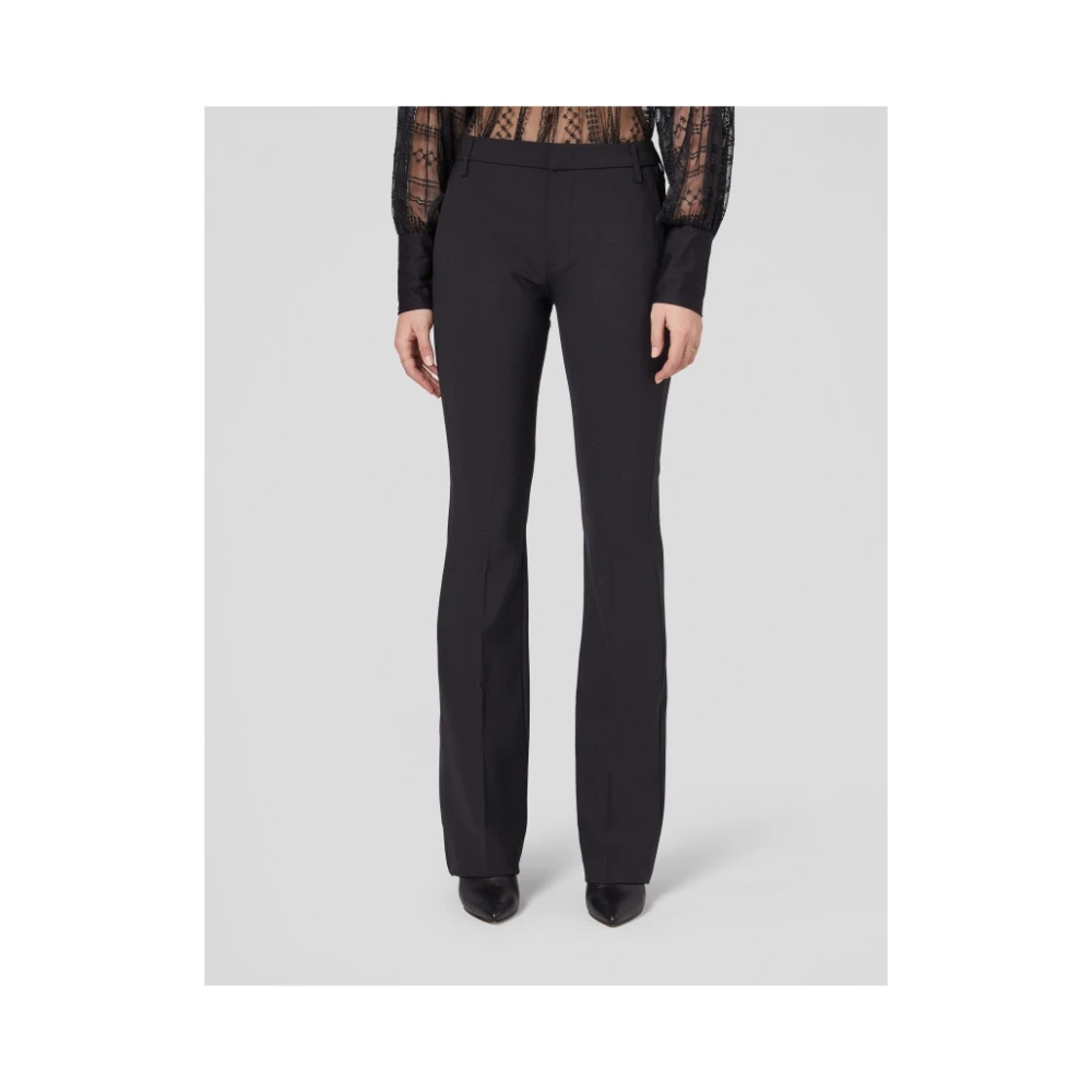 Dondup Rechte broek Black Dames