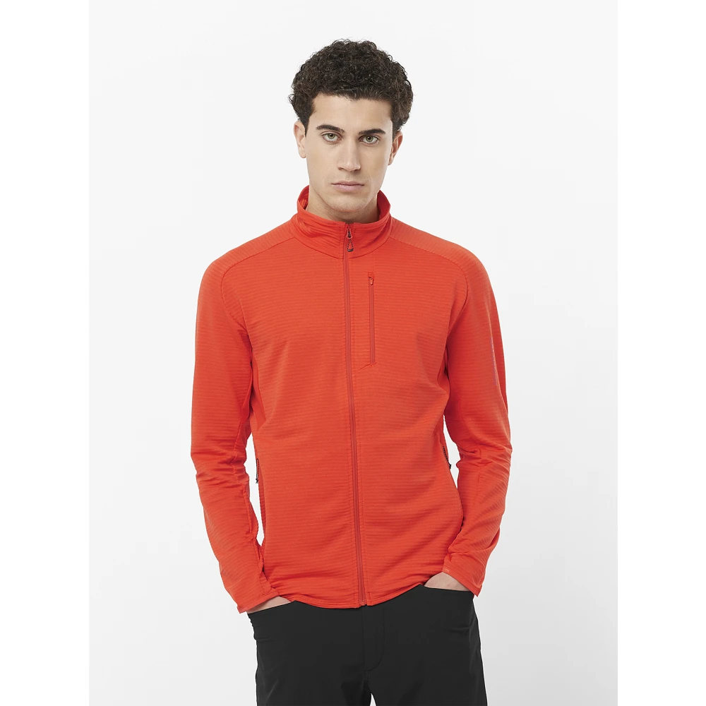 Salomon Lichtgewicht Warm Jas Red Heren