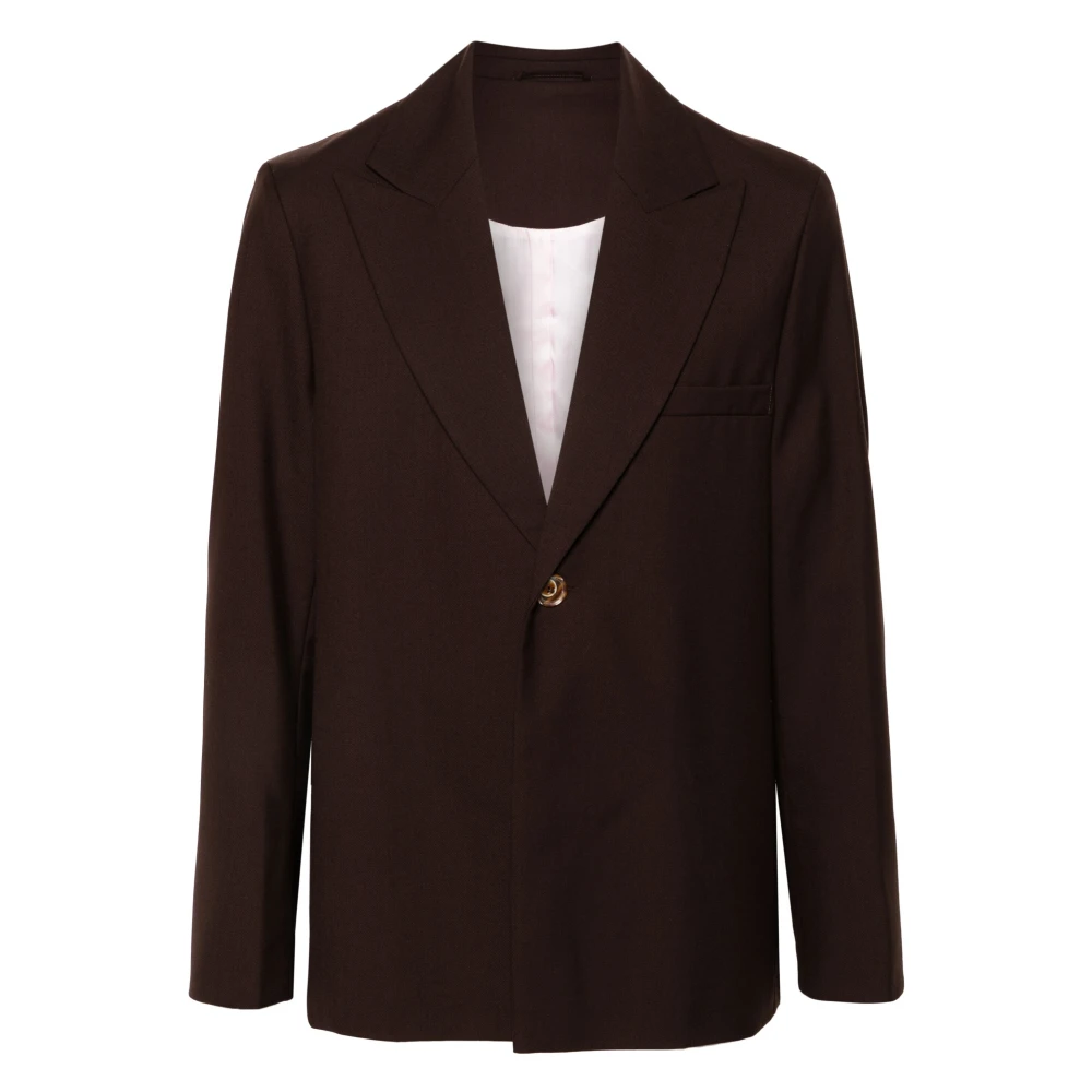 Séfr Elegante Blazer voor Mannen Brown Heren
