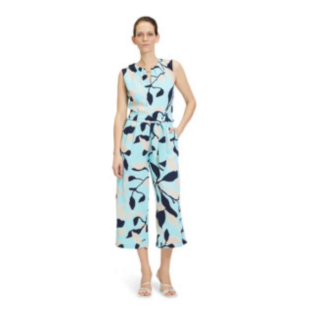 Betty & Co Lange Overall zonder Mouw 38_64603346_5819 Multicolor Dames