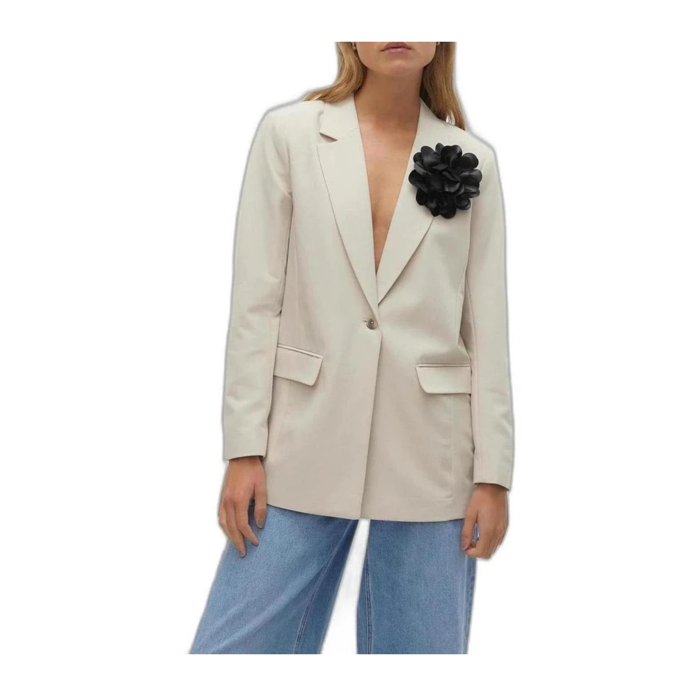 Vero Moda Lente Zomer Damesjasje Beige Dames