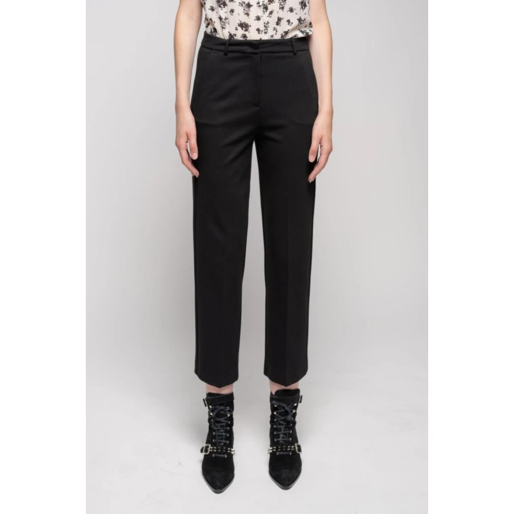pinko Ghibli 6 Stoffen Broek Black Dames