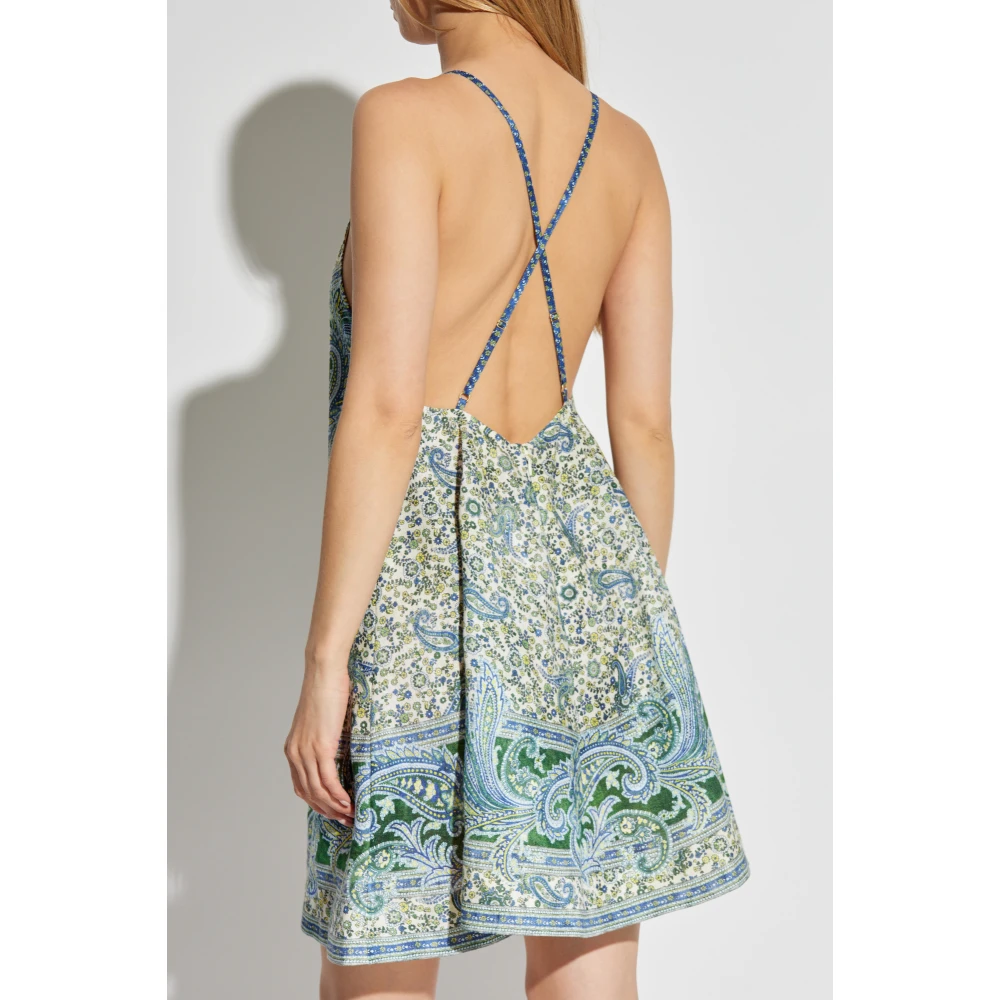 Zimmermann Jurk met bandjes Multicolor Dames