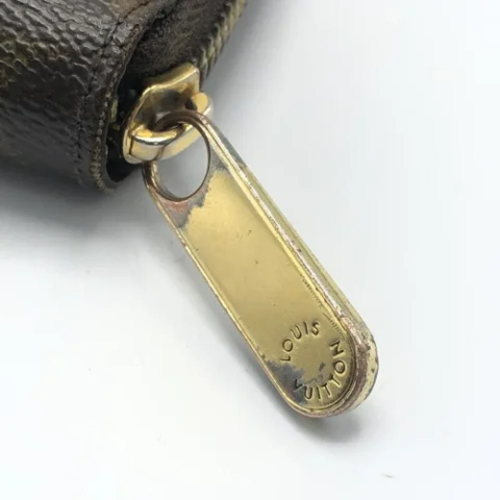 Louis Vuitton Vintage Pre-owned Canvas wallets Brown Dames
