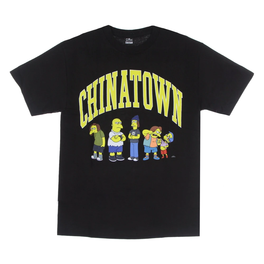 Market Men's Black Simpsons Arc Tee T-Shirt - T-Shirts - Xl - Tops