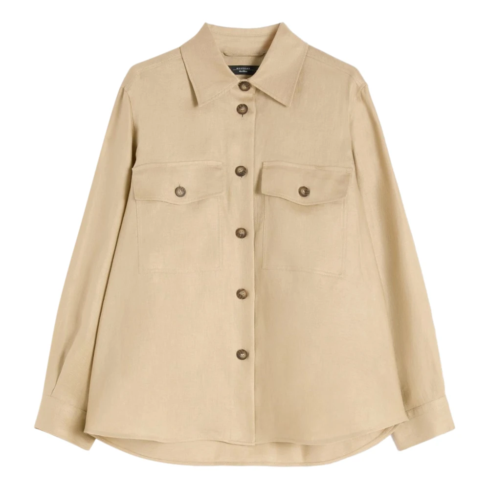 Max Mara Women's Beige Weekend Jacket - Light Jackets - Xs - Jackets