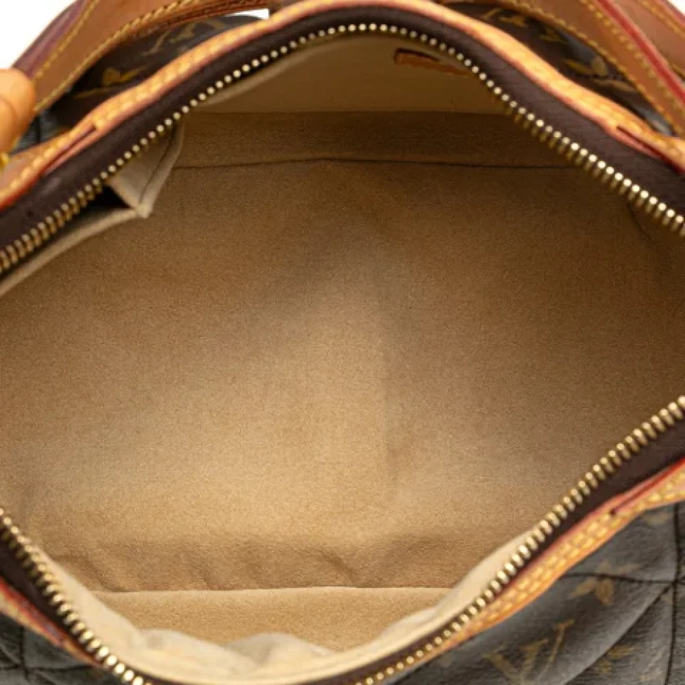 Louis Vuitton Vintage Pre-owned Plastic handbags Brown Dames