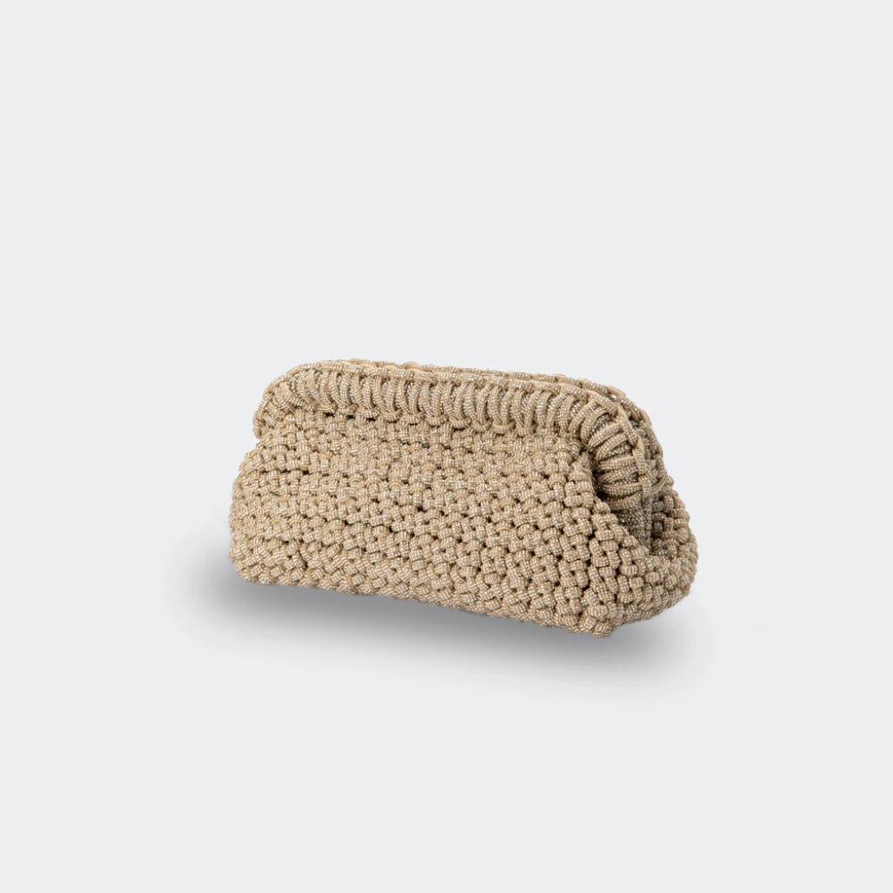 Hibourama Clutch Medium Yellow Dames