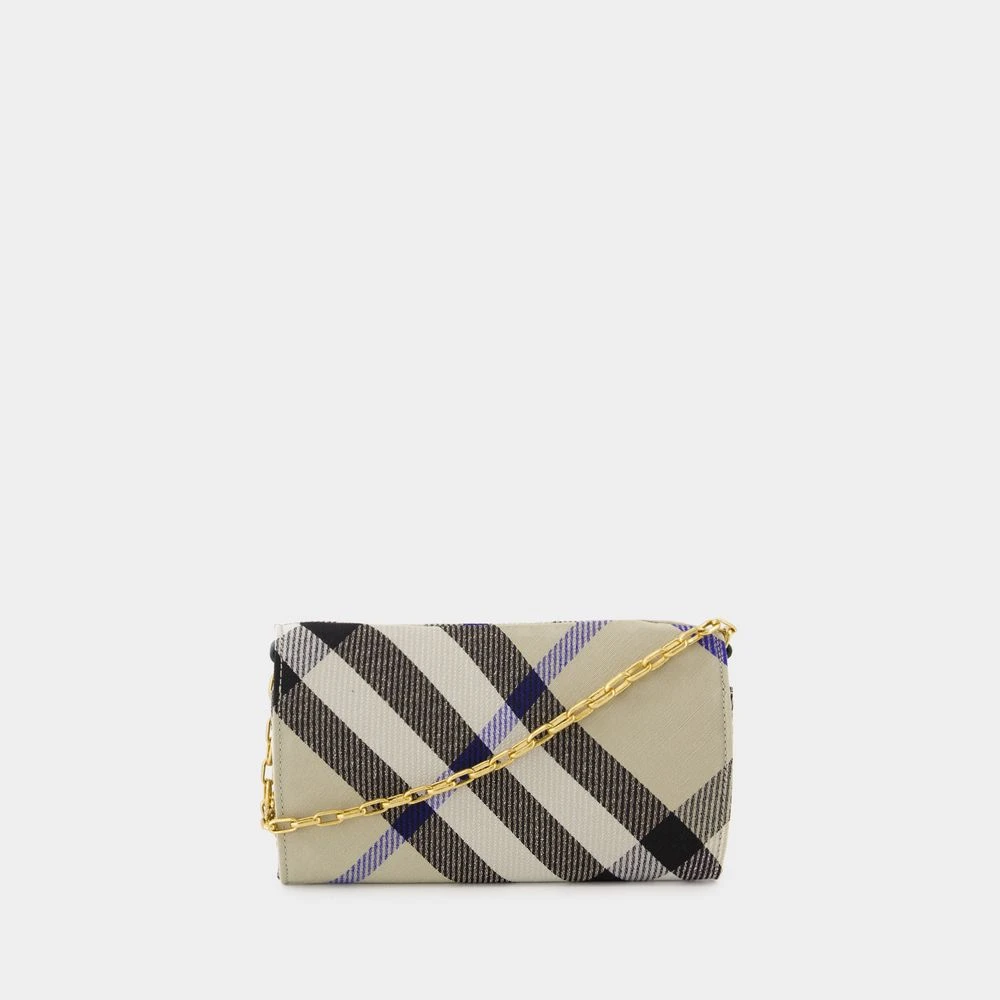 Burberry Rocking Horse Portemonnee Op Ketting Synthetisch Beige Dames