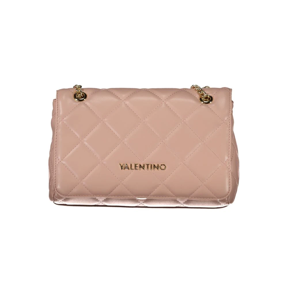 Valentino Women's Pink Shoulder Bags, One Size, 2-Handle Chain Shoulder Bag