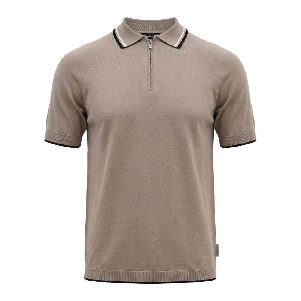 Armani Exchange Homme Marron Tops, Brun, Taille: 2XL Polo En Maille