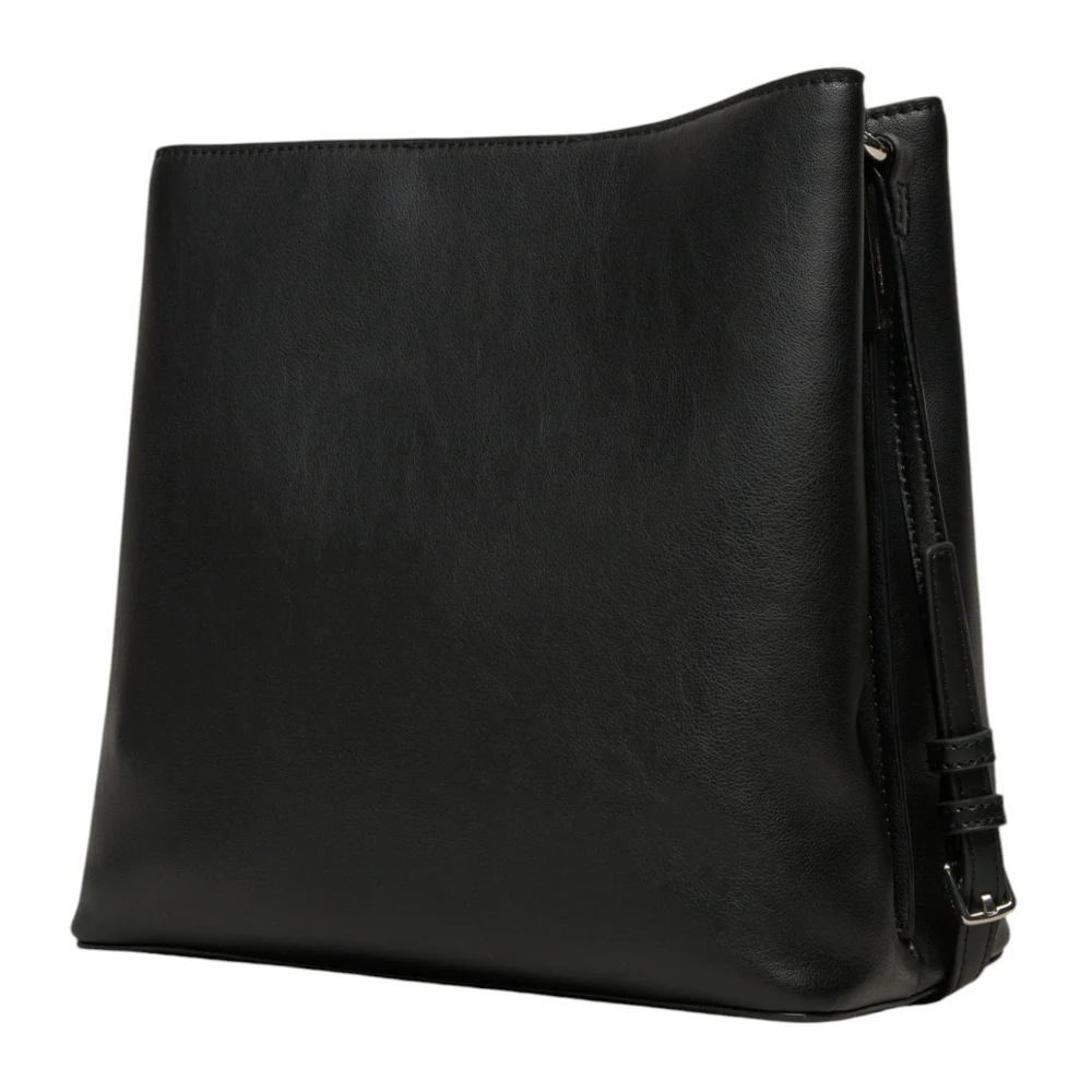 Calvin Klein Zwarte schoudertas met magneetsluiting Black Dames
