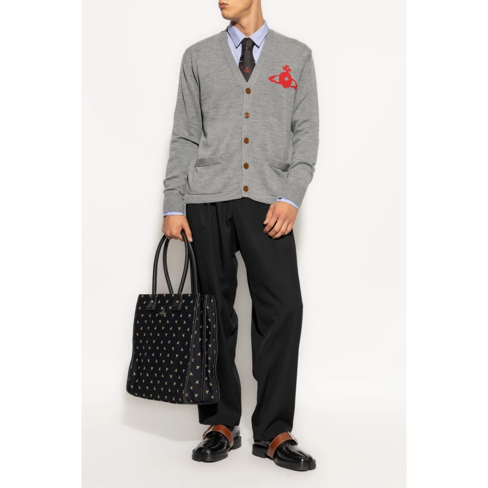 Vivienne Westwood Cardigans Gray Heren