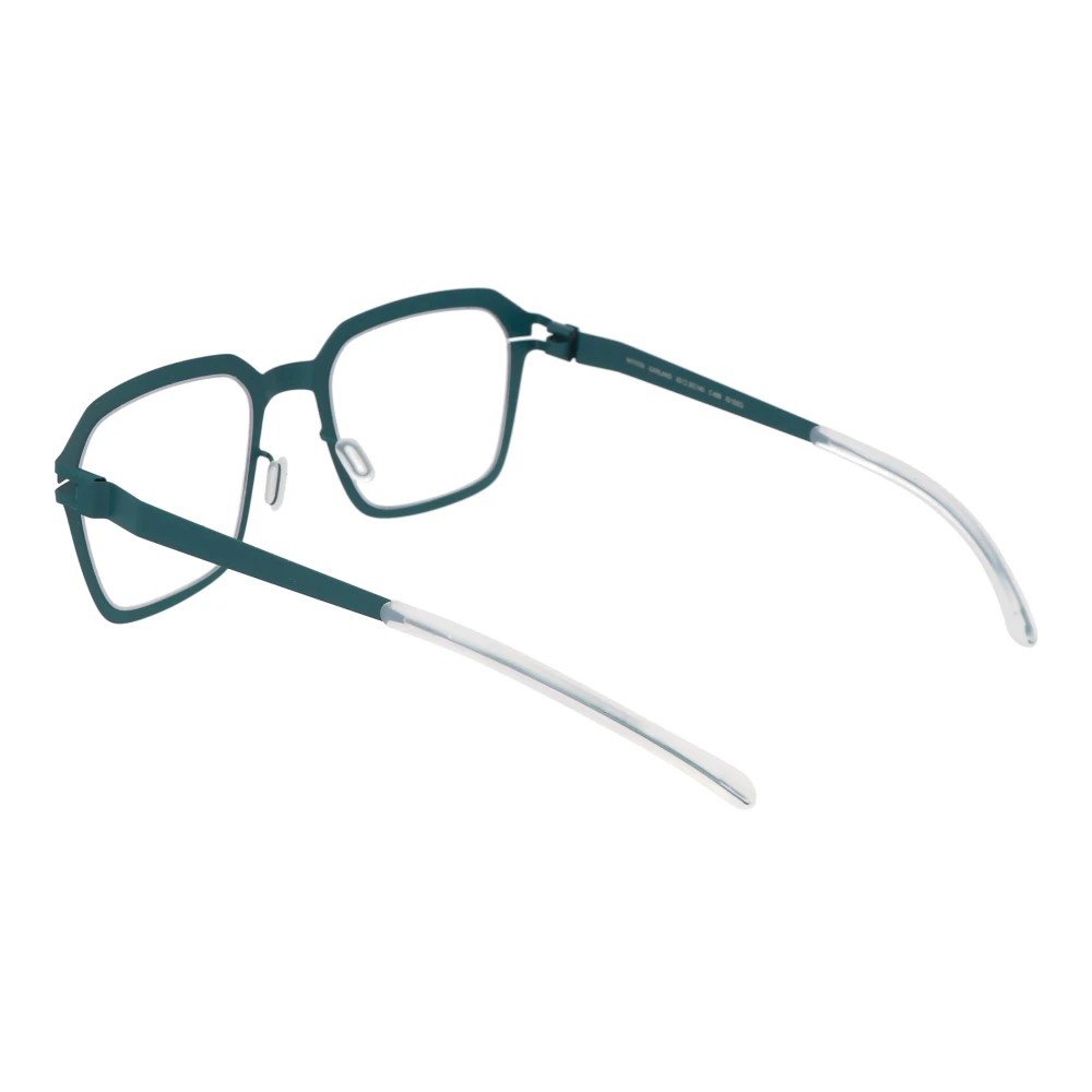 Mykita Moderne vierkante metalen montuurbril Gray Unisex
