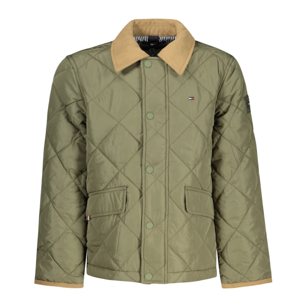 Tommy Hilfiger Unisex Green Long-Sleeved Jacket
