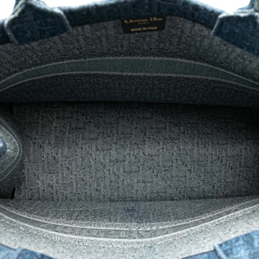 Dior Vintage Pre-owned Denim totes Blue Dames