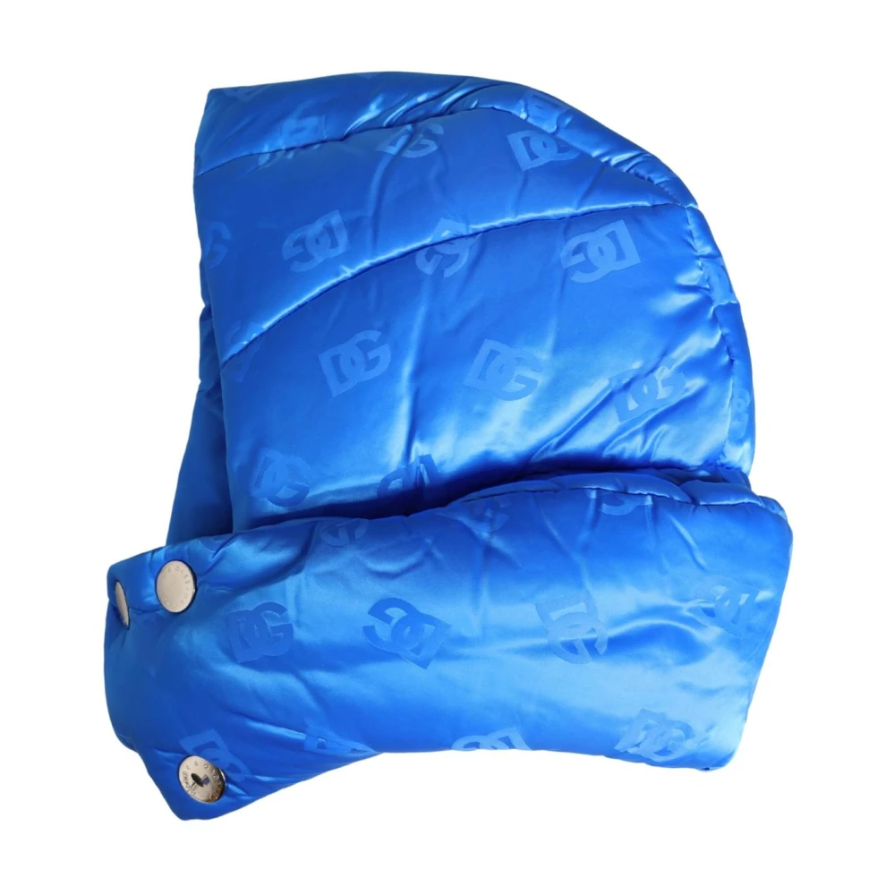 Dolce & Gabbana , Accessories, Male, Blue, One Size, Padded Hood