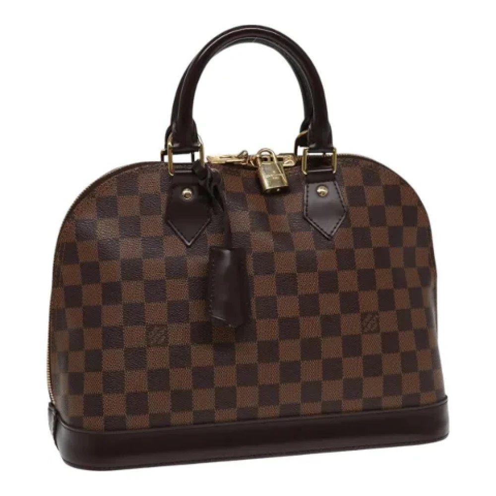 Louis Vuitton Vintage Pre-owned Canvas handbags Brown Dames