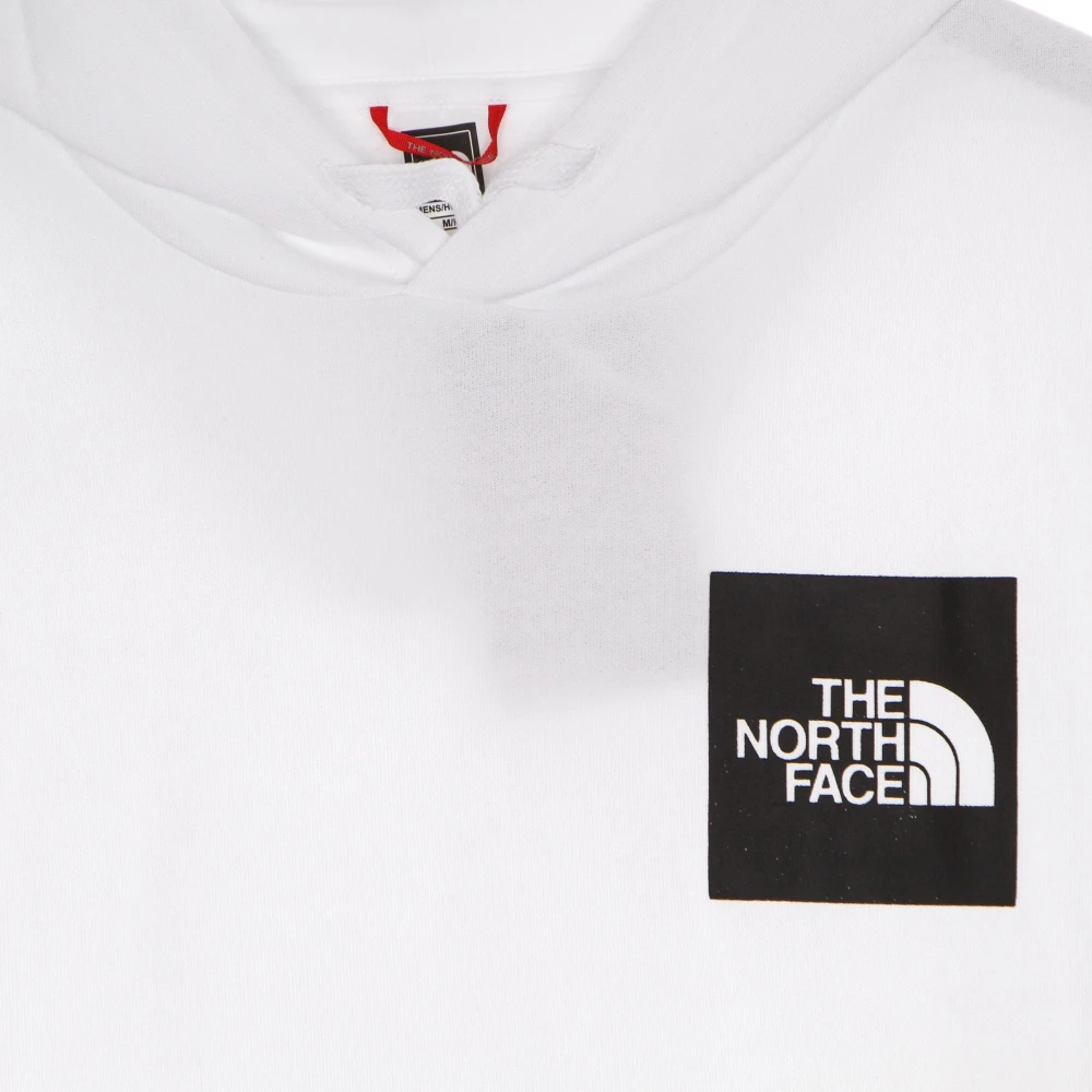 The North Face Witte Fijne Hoodie Lange Mouw Sweatshirt White Heren