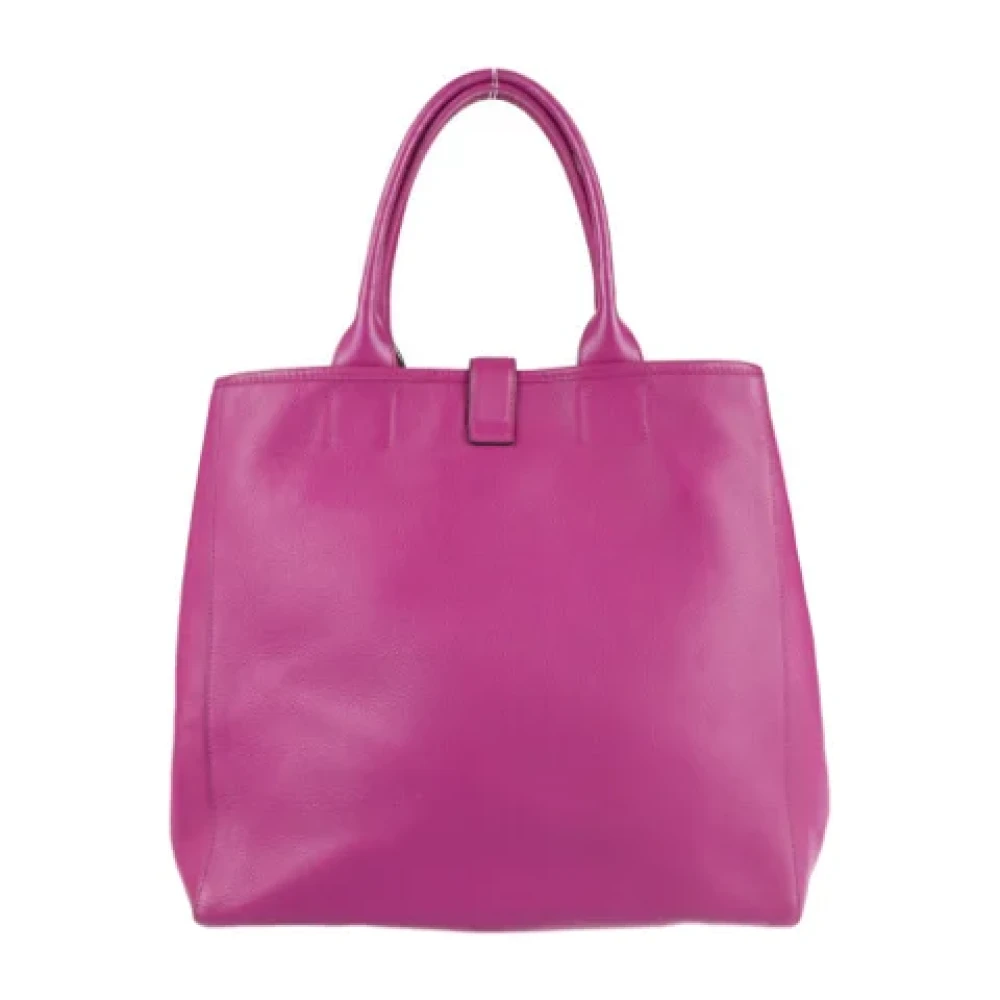 Loewe Pre-owned Leather totes Purple Dames