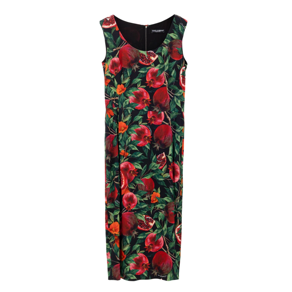 Dolce & Gabbana Bicolor Viscose Long Dress - IT42|M - Image 2