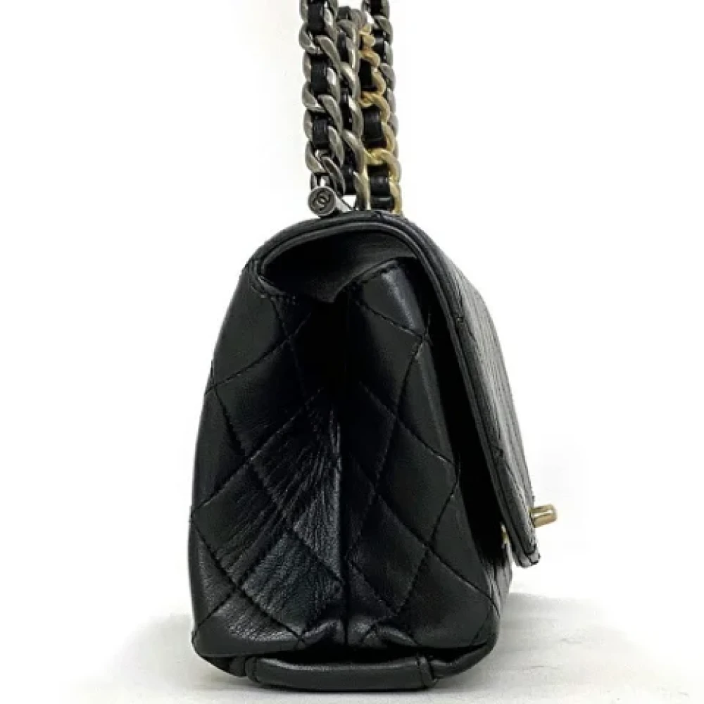 Chanel Vintage Pre-owned Fabric chanel-bags Black Dames