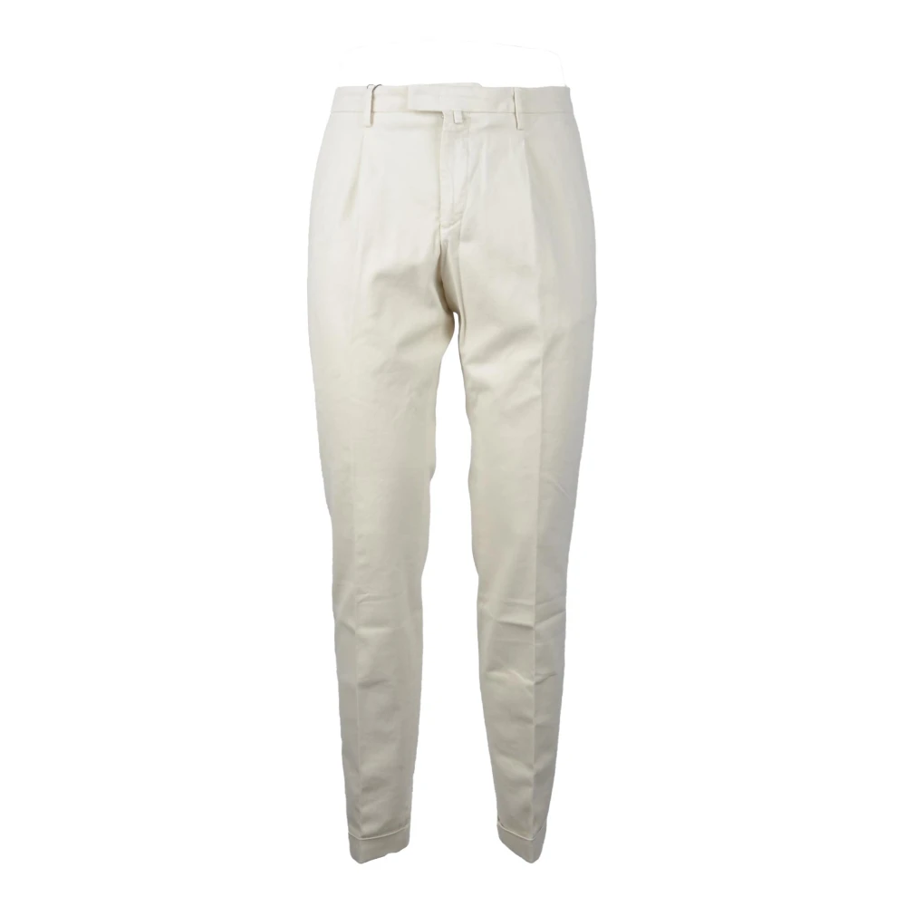 Briglia Casual Katoen Elastaan Broek Beige Heren