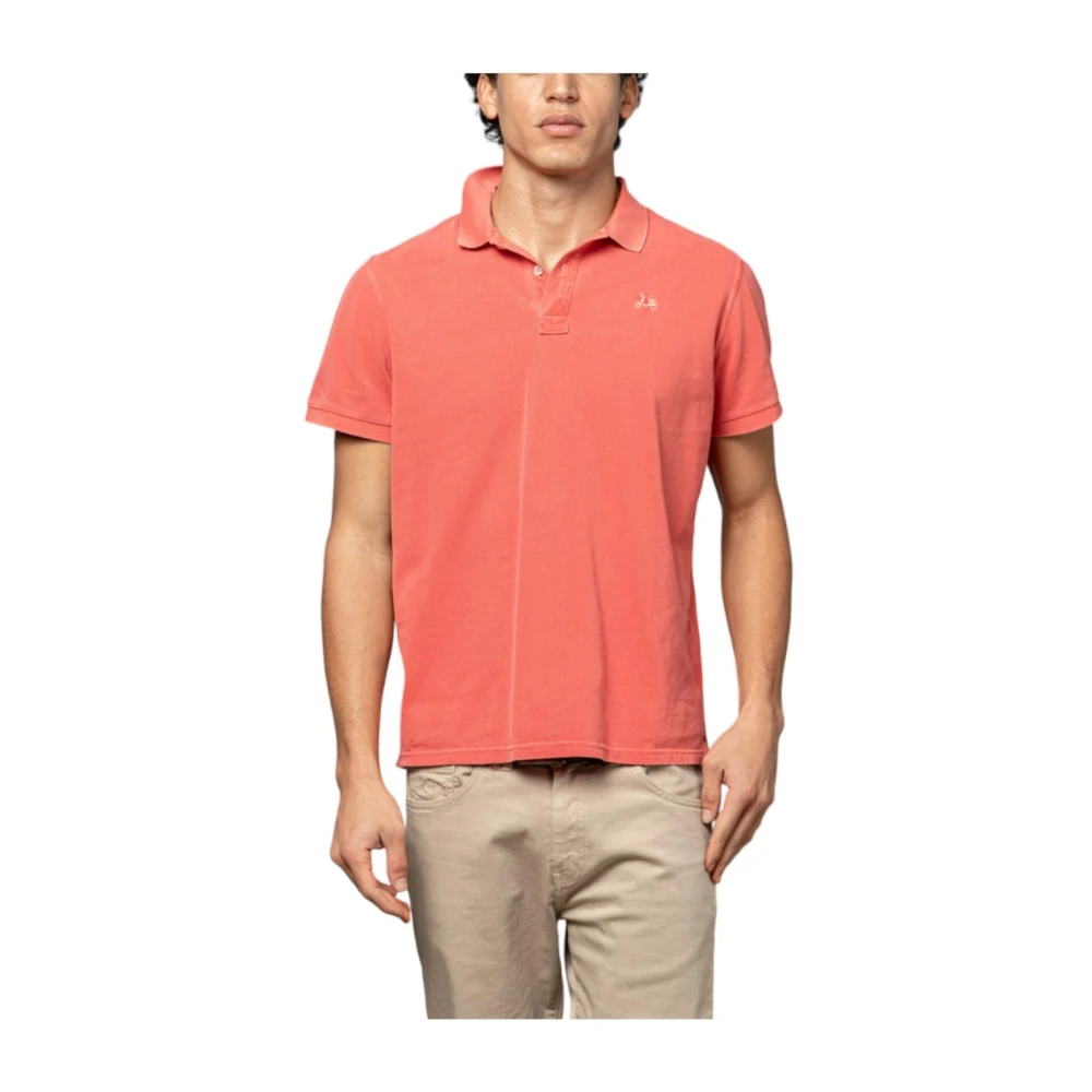 Scotta Red Polo Shirts, Male, M, Polo Shirt