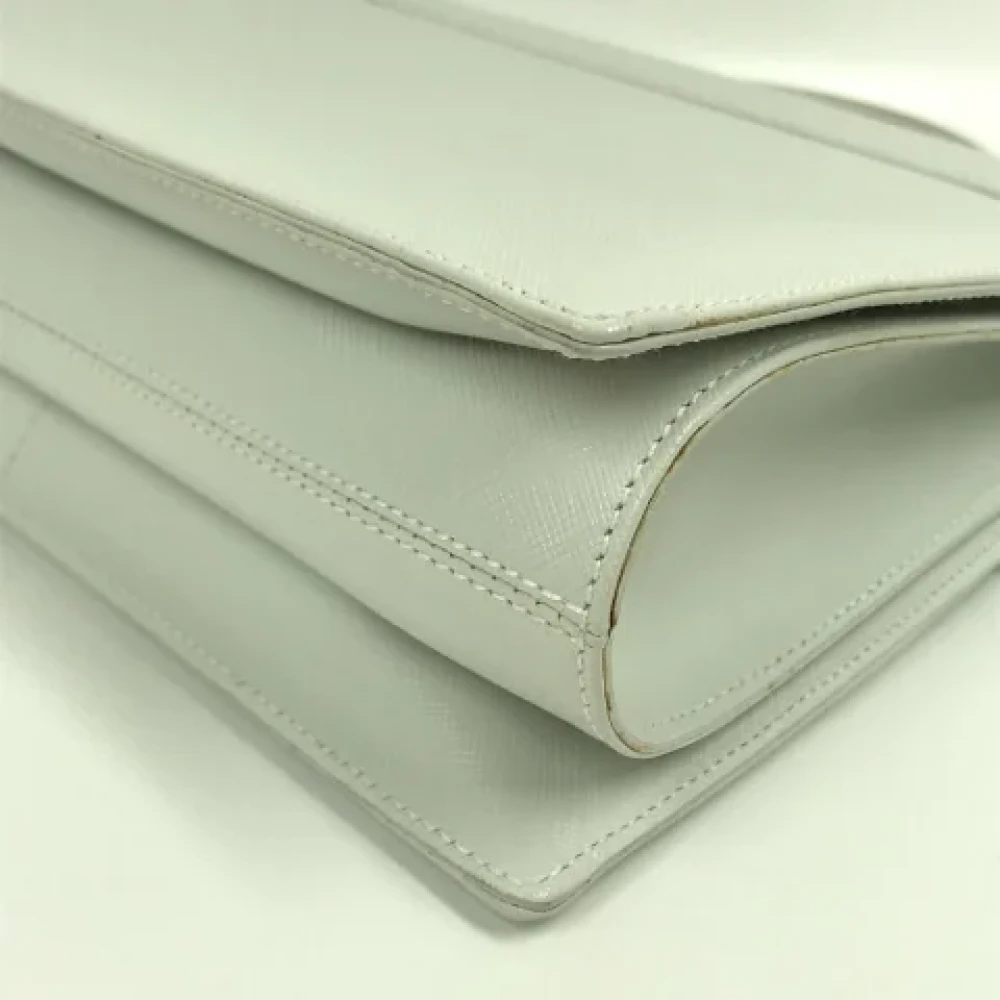 Salvatore Ferragamo Pre-owned Leather handbags White Dames