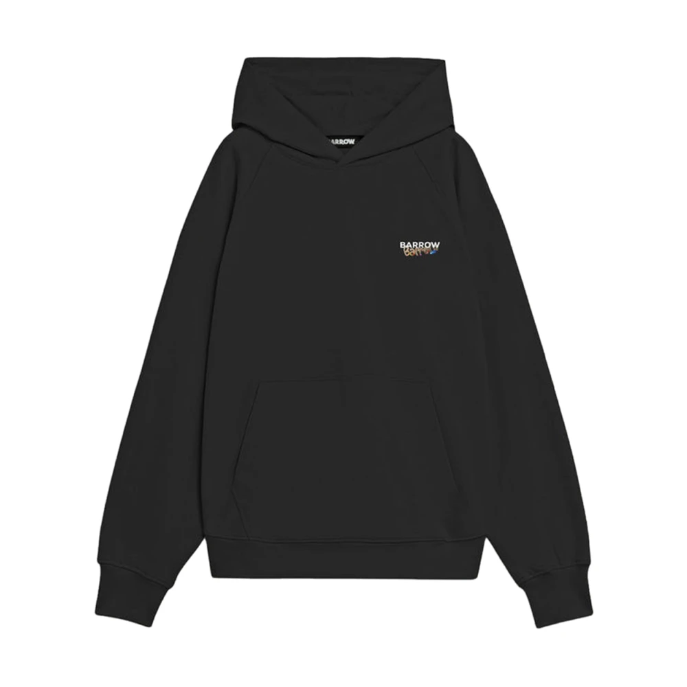 Barrow Men's Black Hoodies, Xs, Hoodie