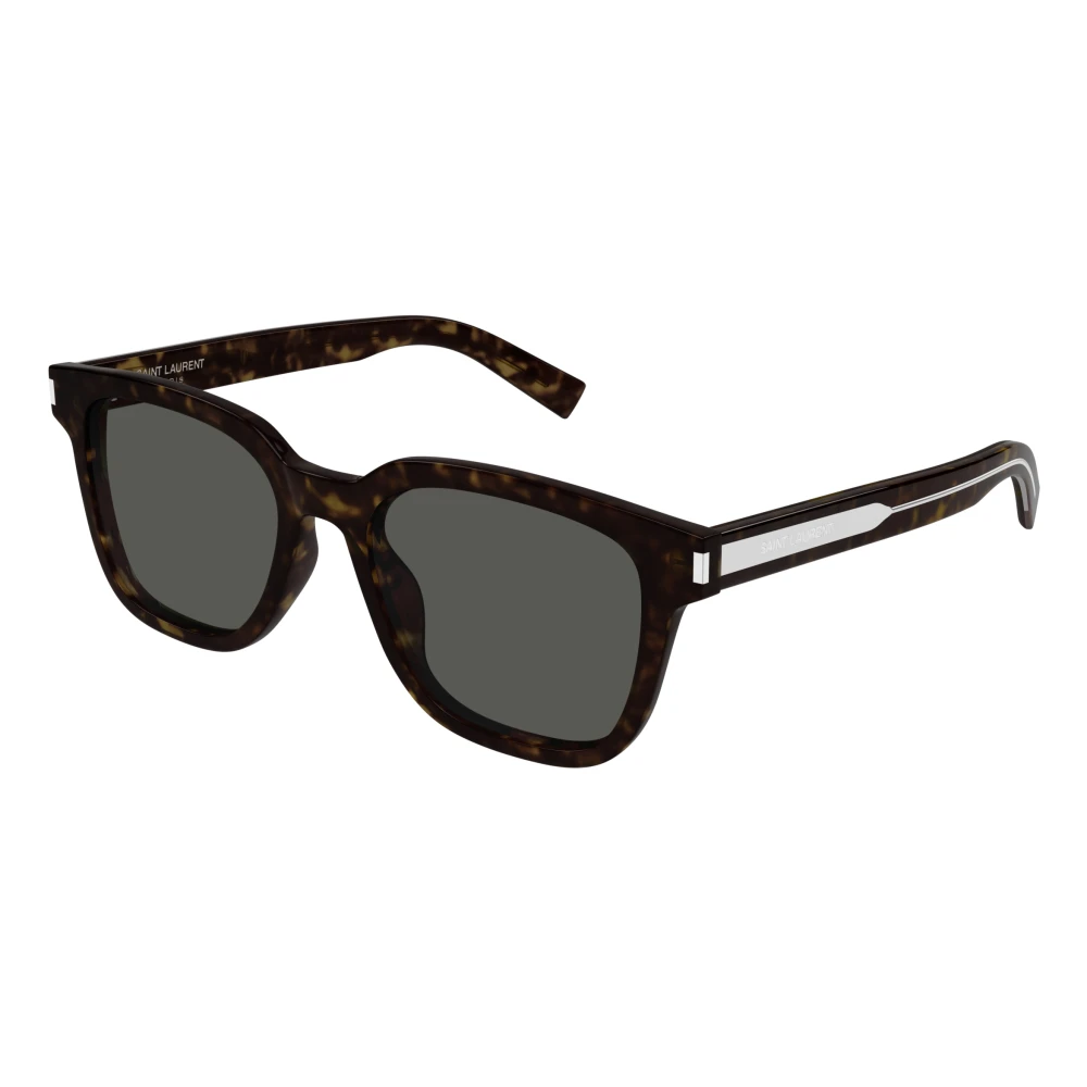 Saint Laurent Men's Brown Sunglasses, 52 Mm, Classic Black Sunglasses Sl 711