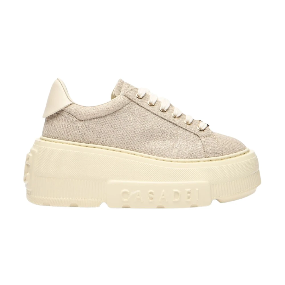 Casadei Women's Beige Sneakers, 5 Uk, Nexus Solar Eclipse Trainers