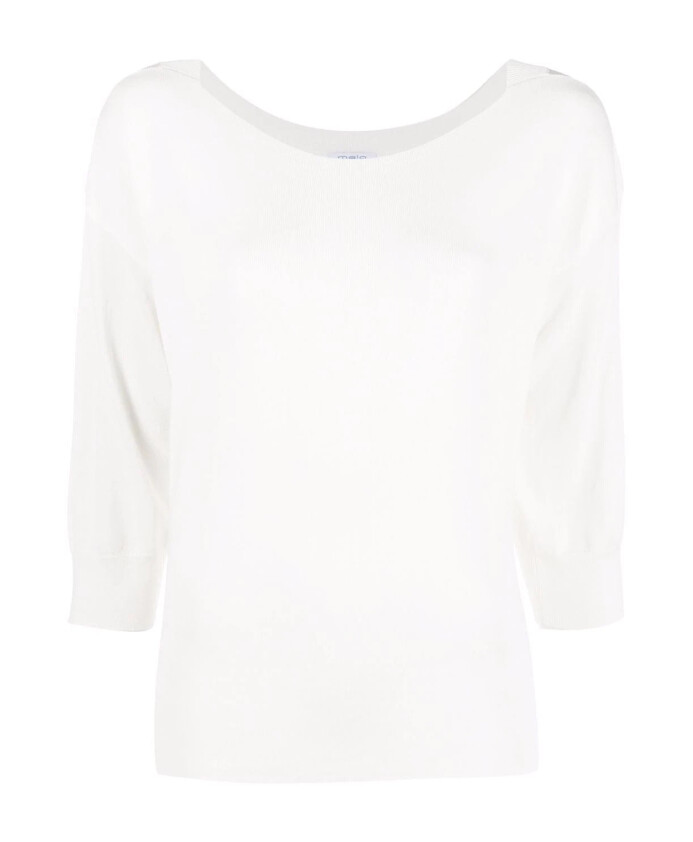 pull-decontracte-blanc-en-viscose-coton