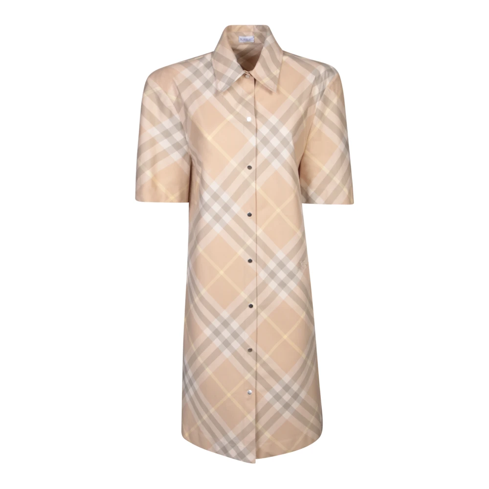 Burberry Women's Beige Elegant Dress - Shirt Dresses - 2XS - Dresses