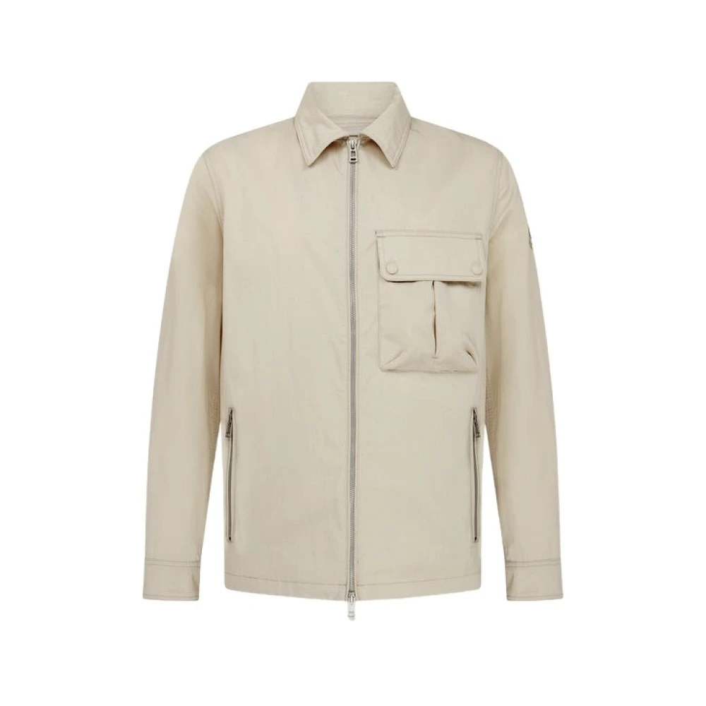 Belstaff Drome Shirt met Functionele Zakken Beige Heren
