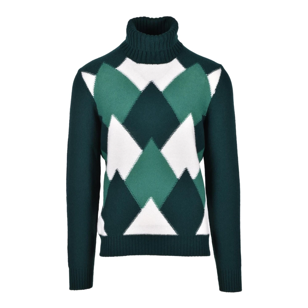 Gran Sasso Wollen Trui Multicolor Heren