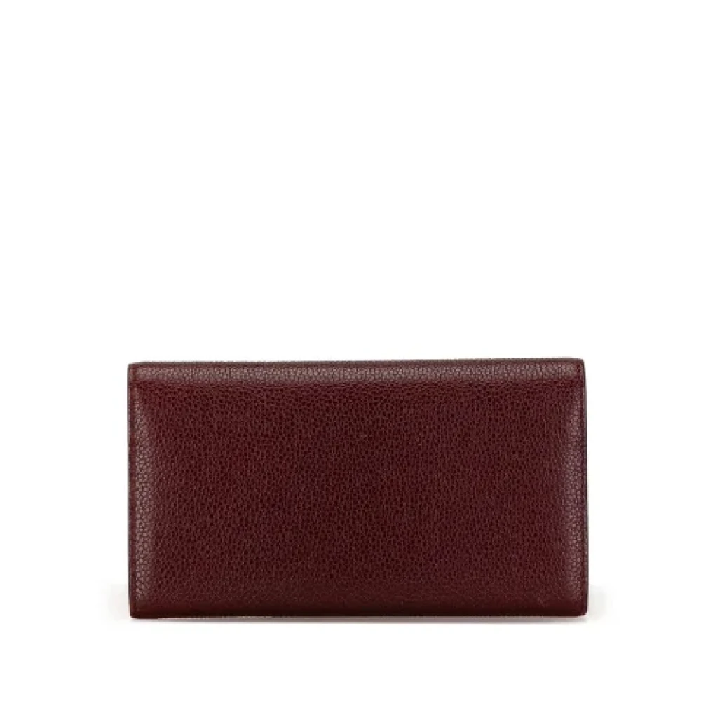 Gucci Vintage Pre-owned Leather wallets Red Dames