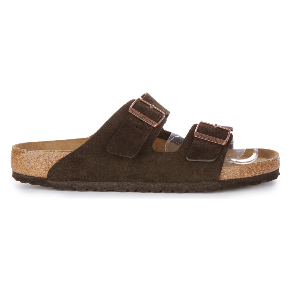 Birkenstock Men's Brown Sliders, 9 Uk, Arizona Bs Regular Fit