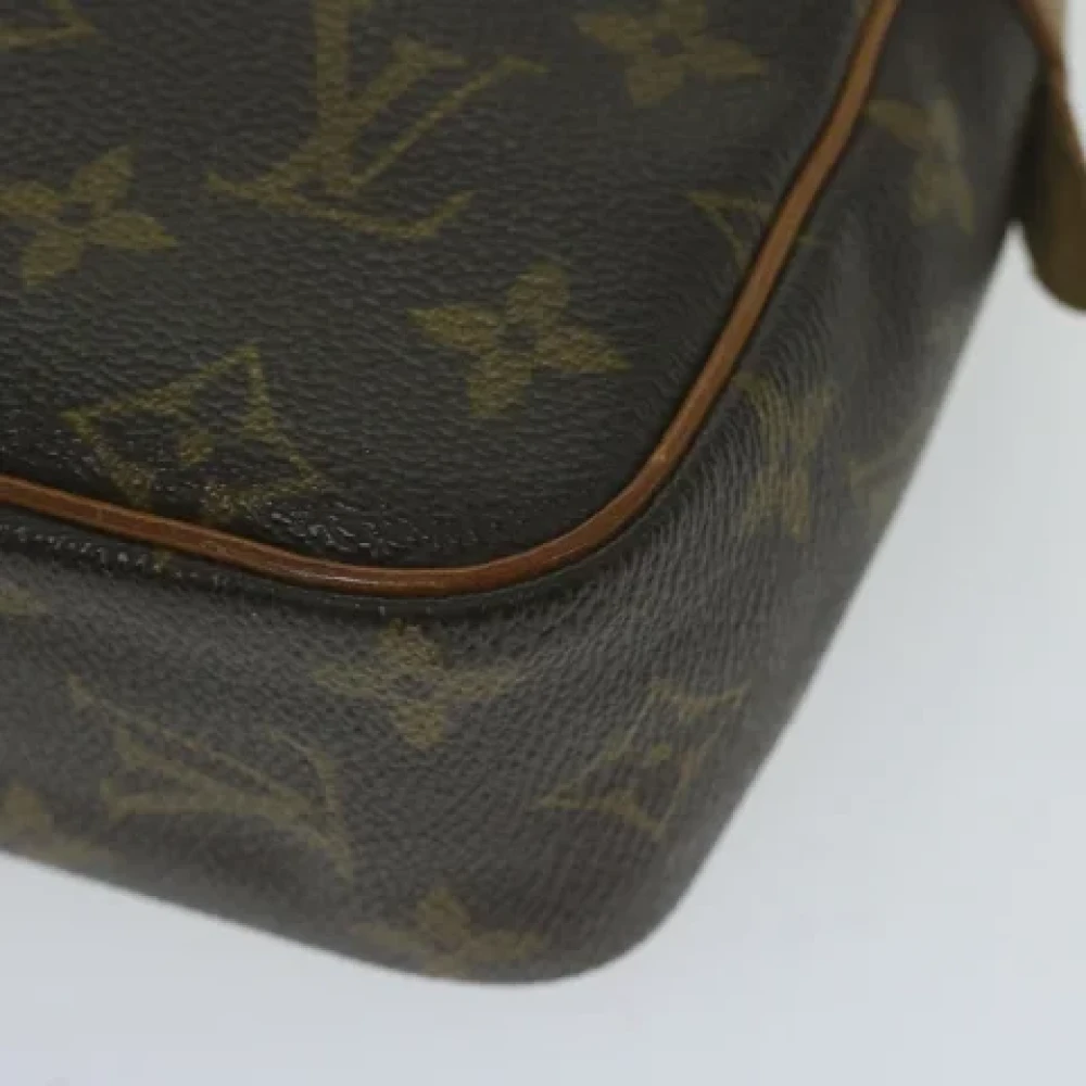 Louis Vuitton Vintage Pre-owned Canvas clutches Brown Dames