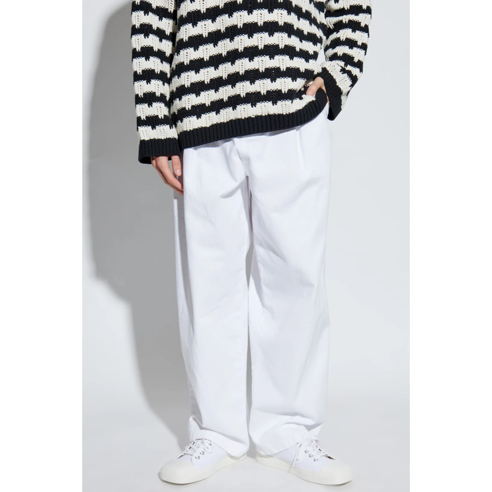 Moschino Jeans met logo White Heren