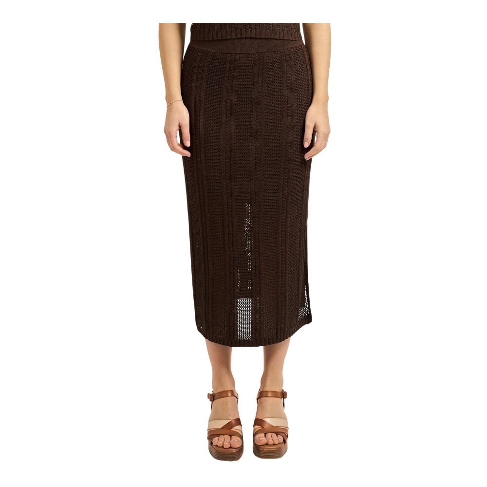 Pennyblack Mujer Marrón Faldas, Talla: Xs